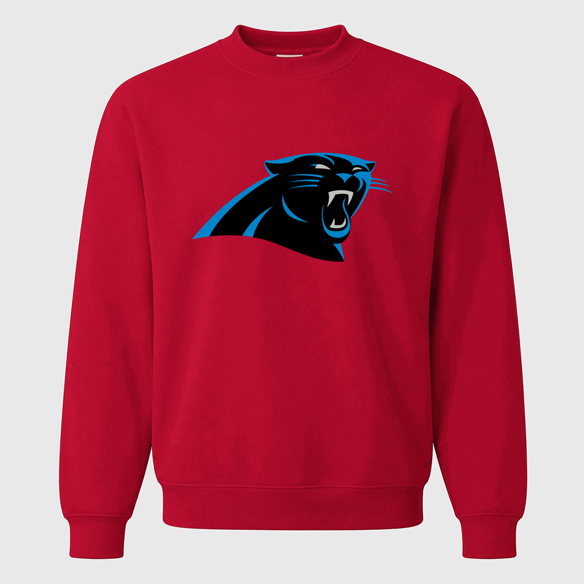 Men's Carolina Panthers Crewneck Sweatshirt - Red