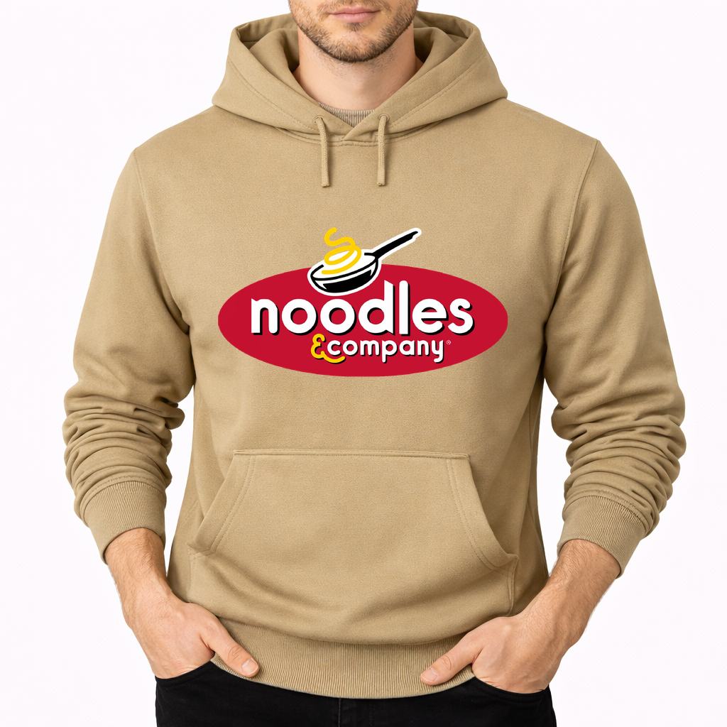 Men's Noodles & Company Pullover Hoodie - Tan