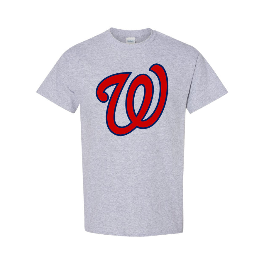 Men's Washington Nationals Cotton T-Shirt - Gray