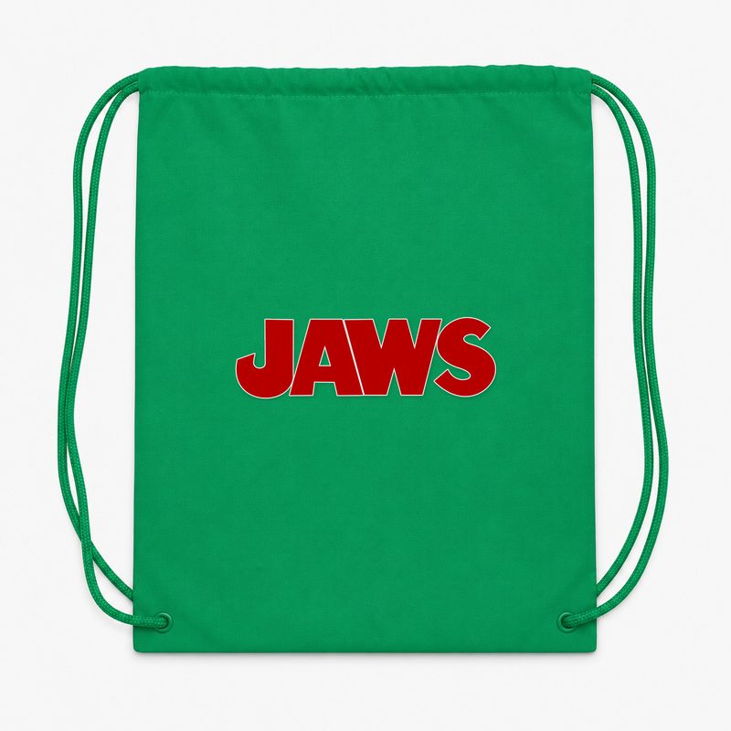 Jaws PNG3 Drawstring Bag - Green