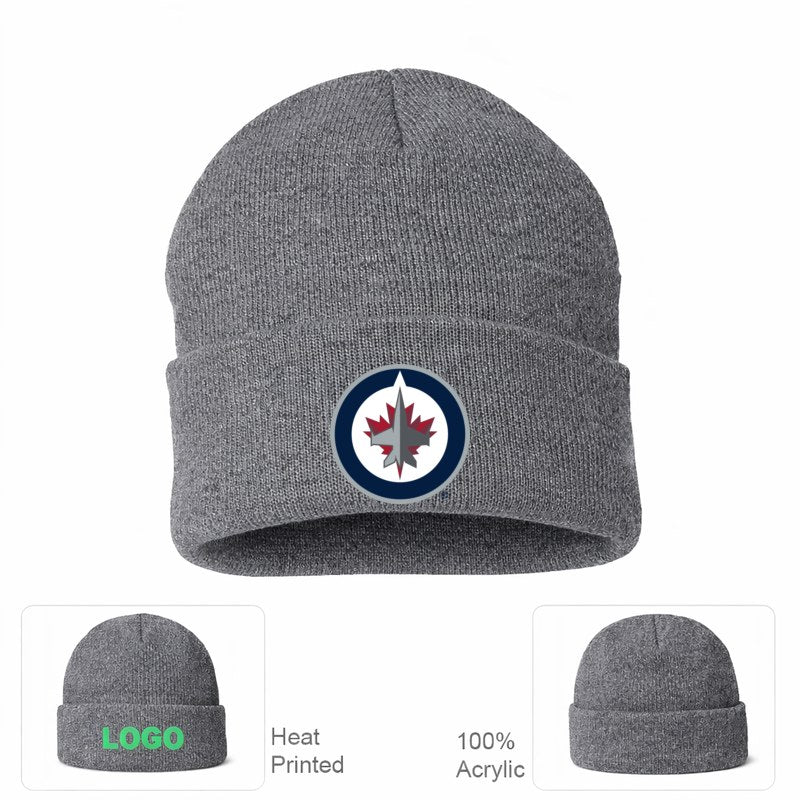 Winnipeg Jets Grey Beanie Hat