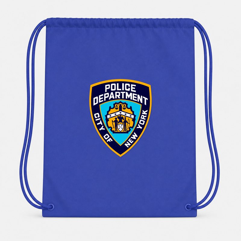 NYPD Drawstring Bag - Blue