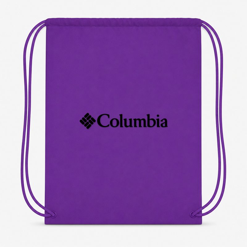 Columbia Drawstring Bag - Purple