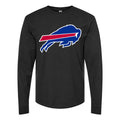 Men's Buffalo Bills Long sleeves Cotton Blend T-Shirt - Black