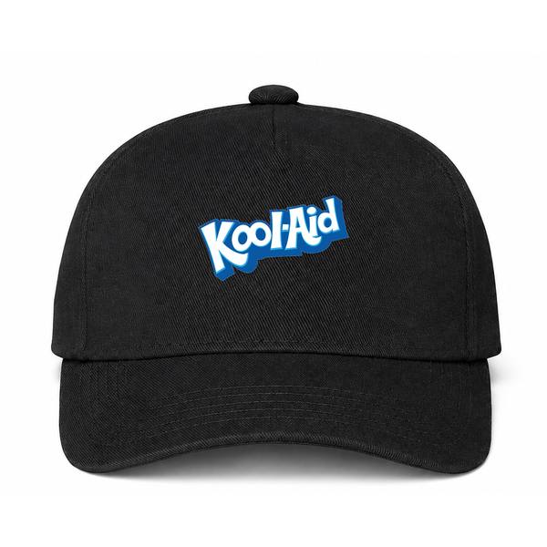 Kool-Aid Logo Black Dad Baseball Cap Hat