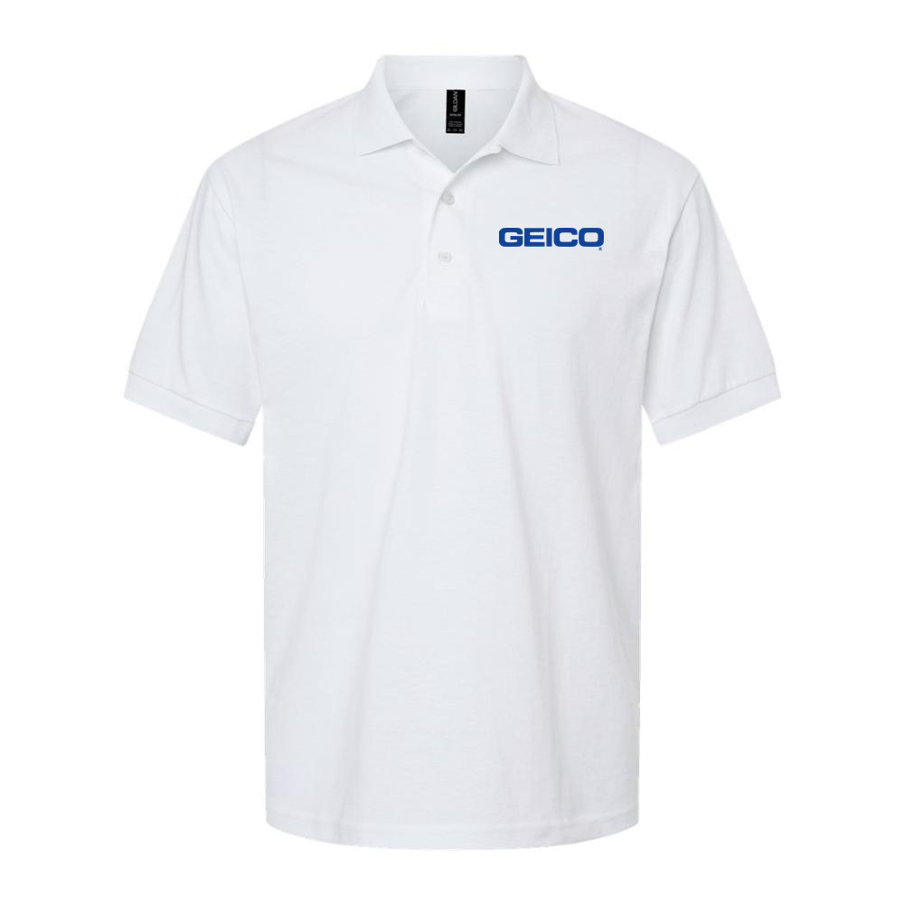 Men's Geico Dry Blend Polo - White