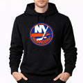 Men's New York Islanders Pullover Hoodie - Black
