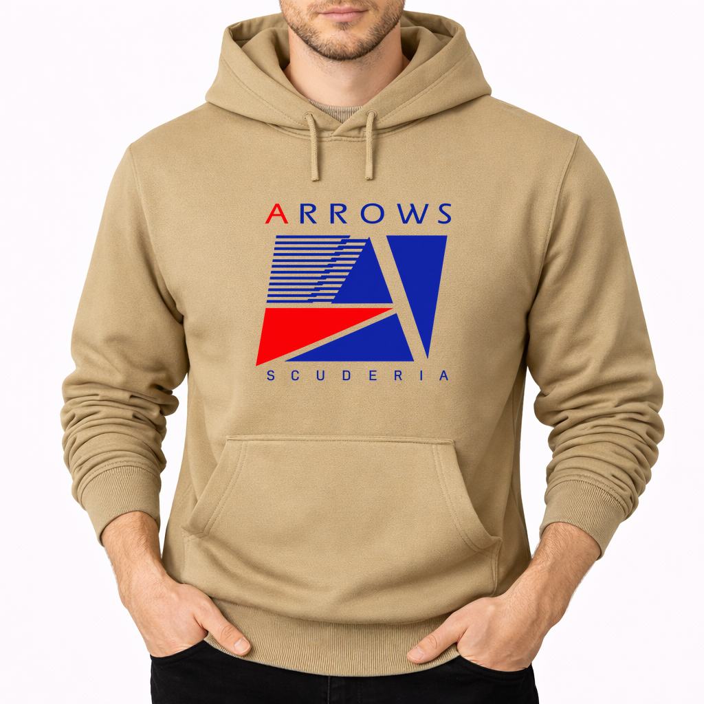 Men's Arrows F1 Team Pullover Hoodie - Tan