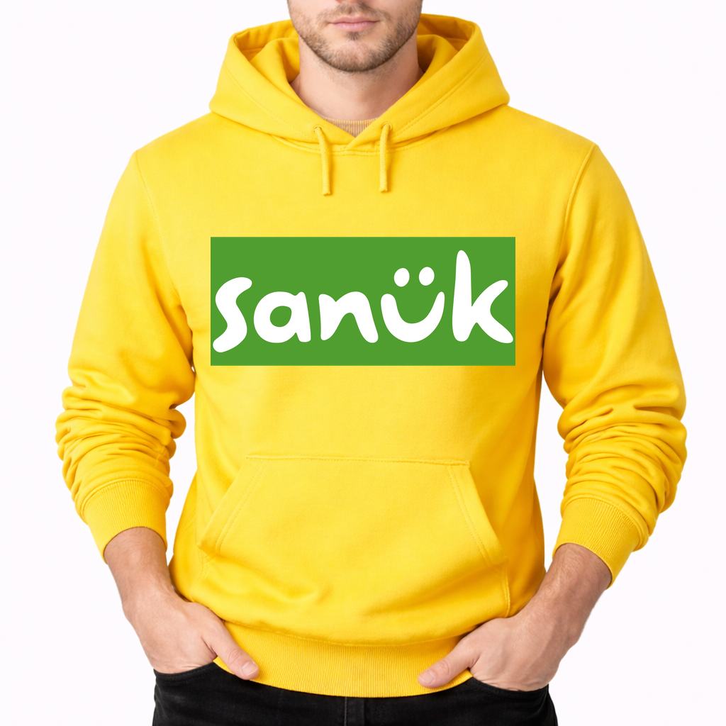 Men's Sanuk Pullover Hoodie - Yellow