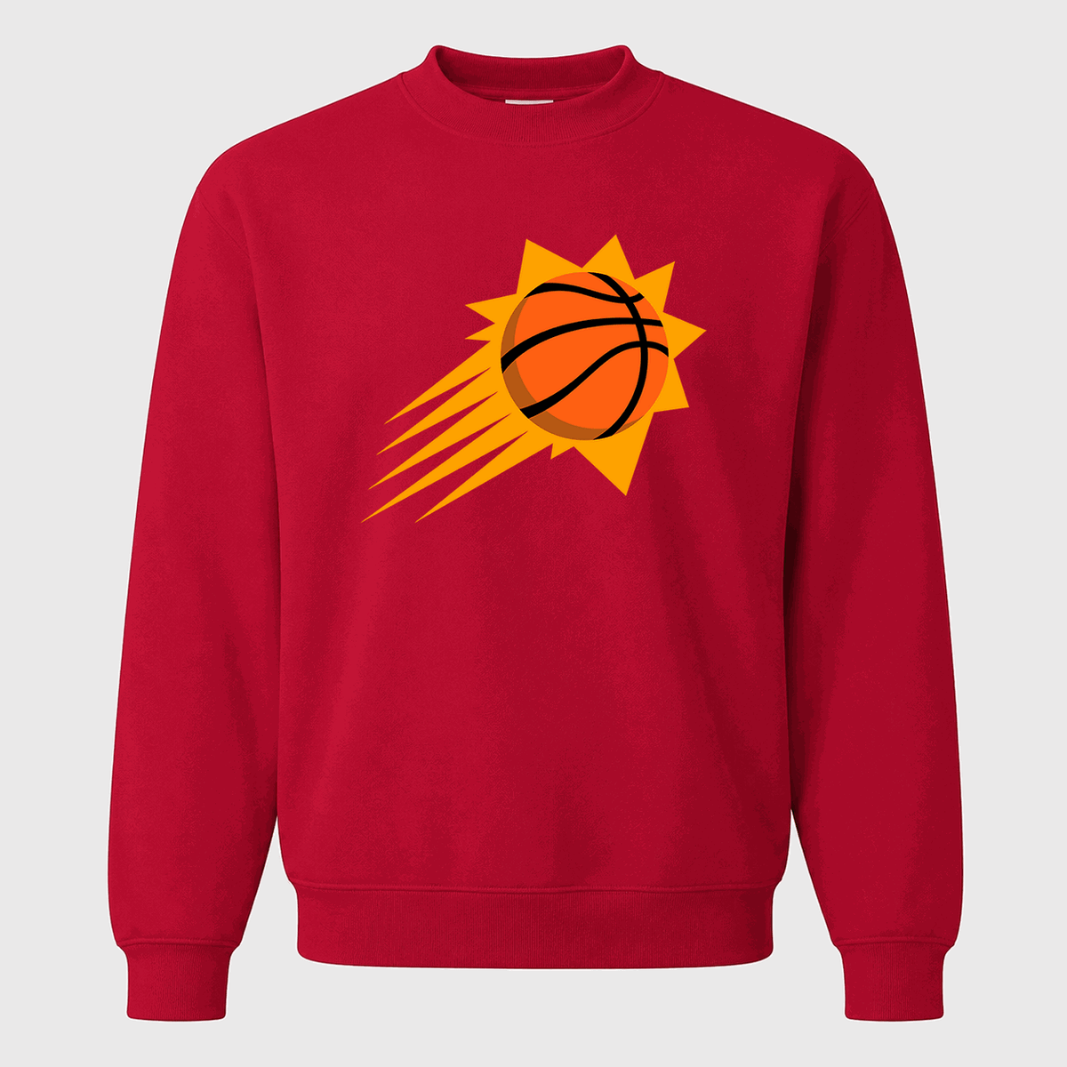 Men's Phoenix Suns Crewneck Sweatshirt - Red