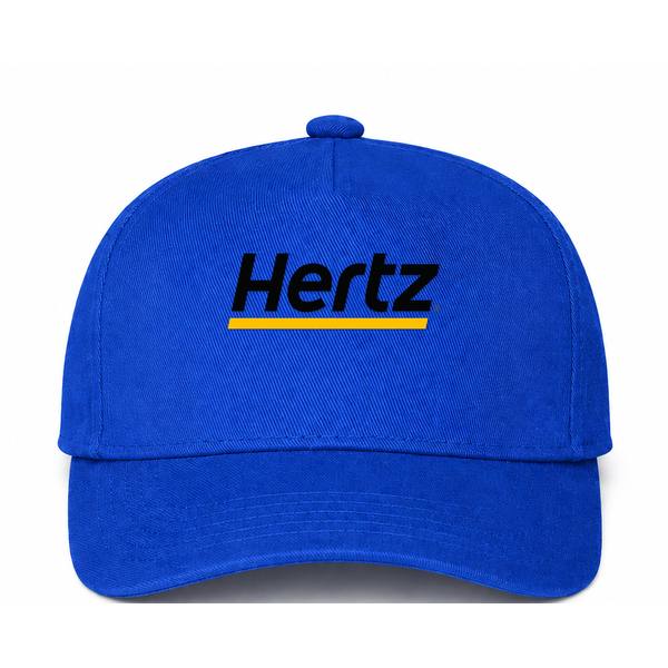 Hertz Logo Blue Dad Baseball Cap Hat