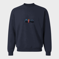 Men's Six Flags Crewneck Sweatshirt - Navy