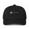 24 Hour Fitness Logo Black Dad Baseball Cap Hat