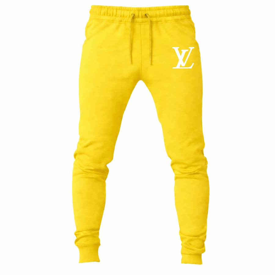 Louis Vuitton White joggers sweatpants - Yellow