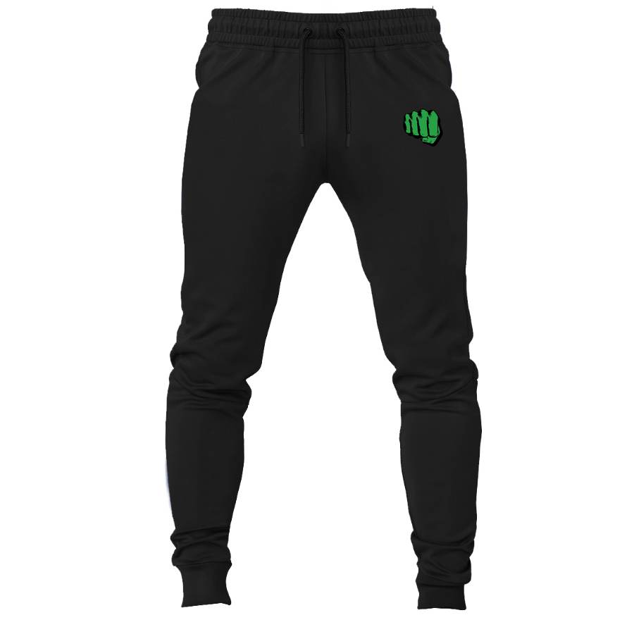 Hulk Punch joggers sweatpants - Black