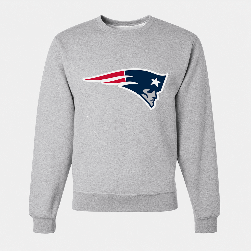Men's New England Patriots Crewneck Sweatshirt - Gray