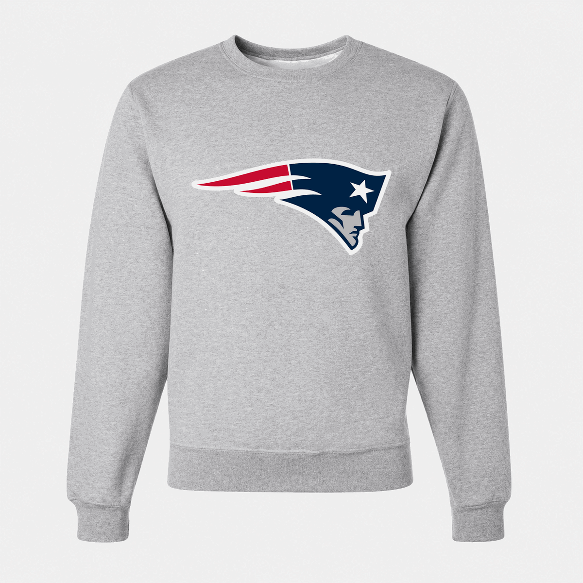 Men's New England Patriots Crewneck Sweatshirt - Gray