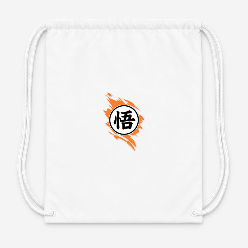 Dragon Ball Z Drawstring Bag - White