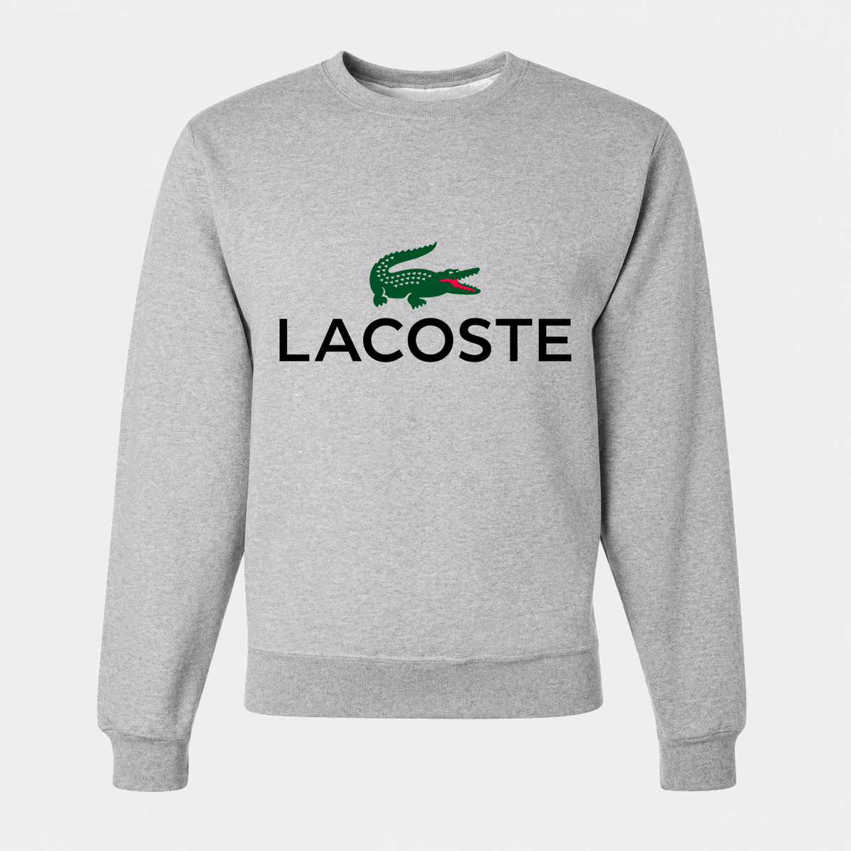 Men's Lacoste Crewneck Sweatshirt - Gray