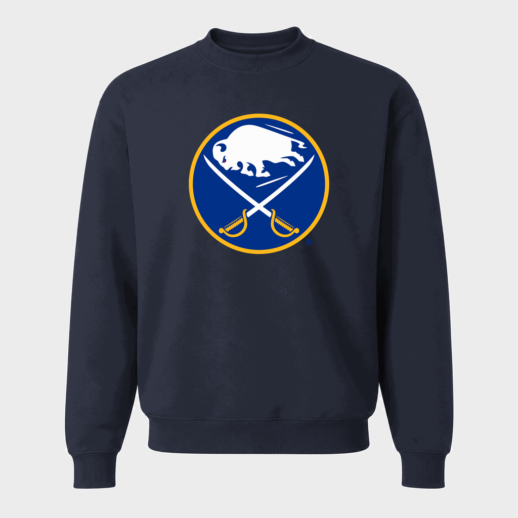 Men's Buffalo Sabres Crewneck Sweatshirt - Navy