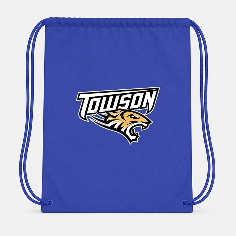 Towson Tigers Drawstring Bag - Blue