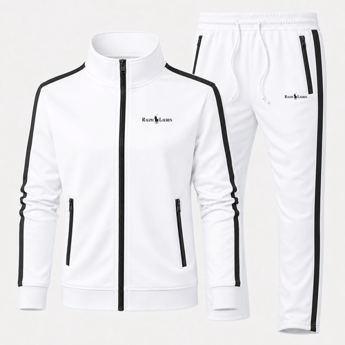 Unisex Polo Ralph Lauren Black Dri-Fit Tracksuit