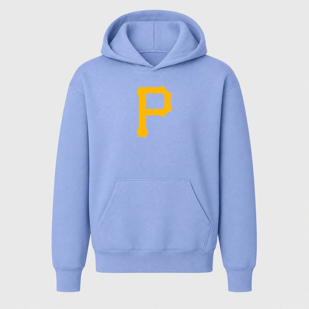 Youth Pittsburgh Pirates Pullover Hoodie - Light Blue