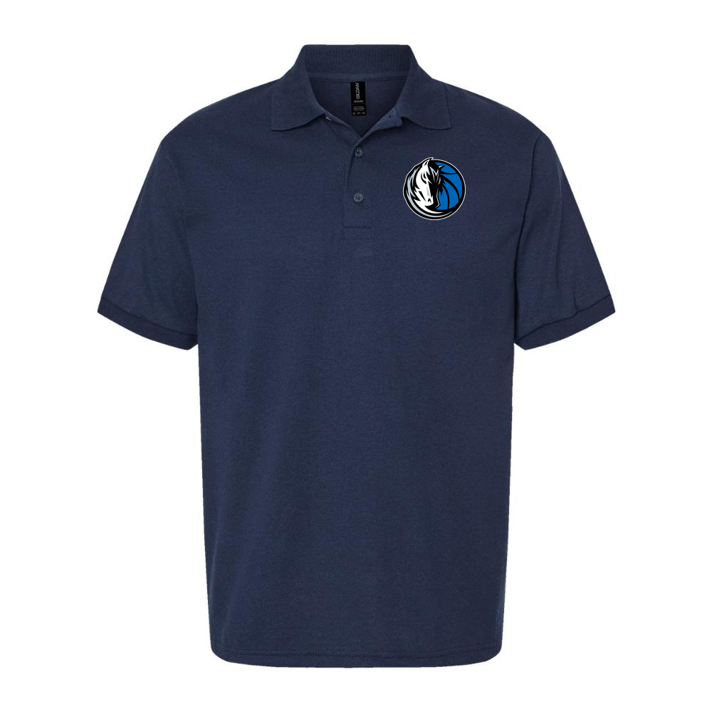 Men's Dallas Mavericks Dry Blend Polo - Navy