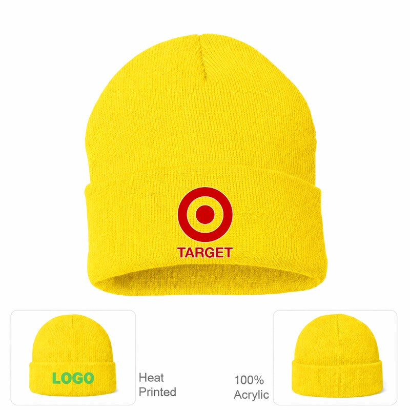 Target Yellow Beanie Hat