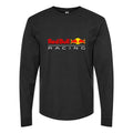 Men's Red Bull Racing Long sleeves Cotton Blend T-Shirt - Black