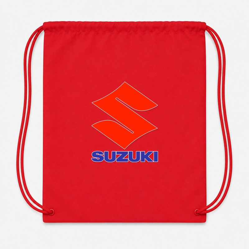 Suzuki Drawstring Bag - Red