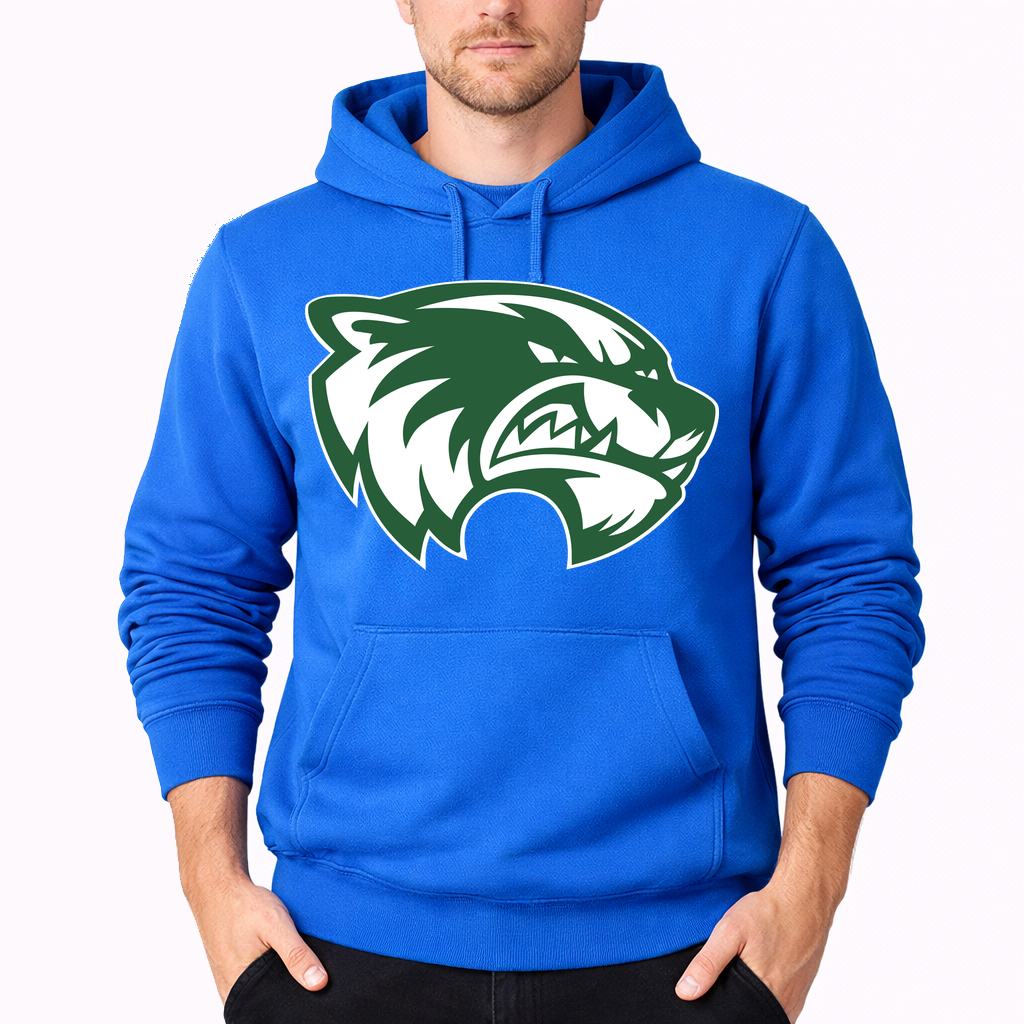 Men's Utah Valley Wolverines Pullover Hoodie - Azure