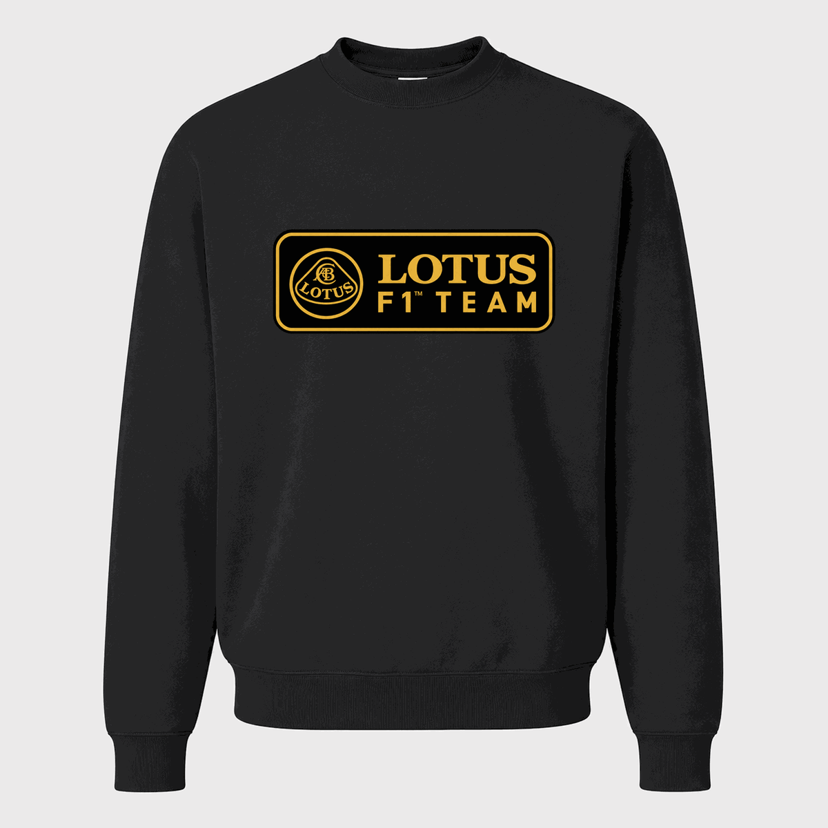 Men's Lotus F1 Team Crewneck Sweatshirt - Black