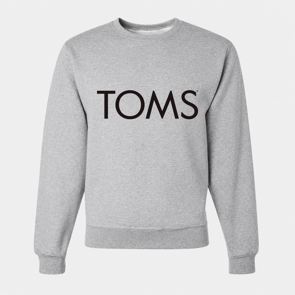 Men's TOMS Crewneck Sweatshirt - Gray