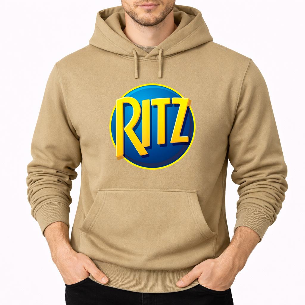 Men's Ritz Mondelez Food Pullover Hoodie - Tan