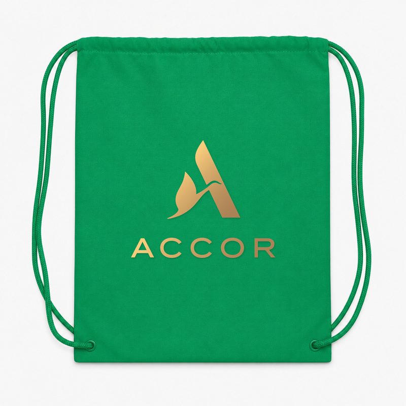Accor Drawstring Bag - Green