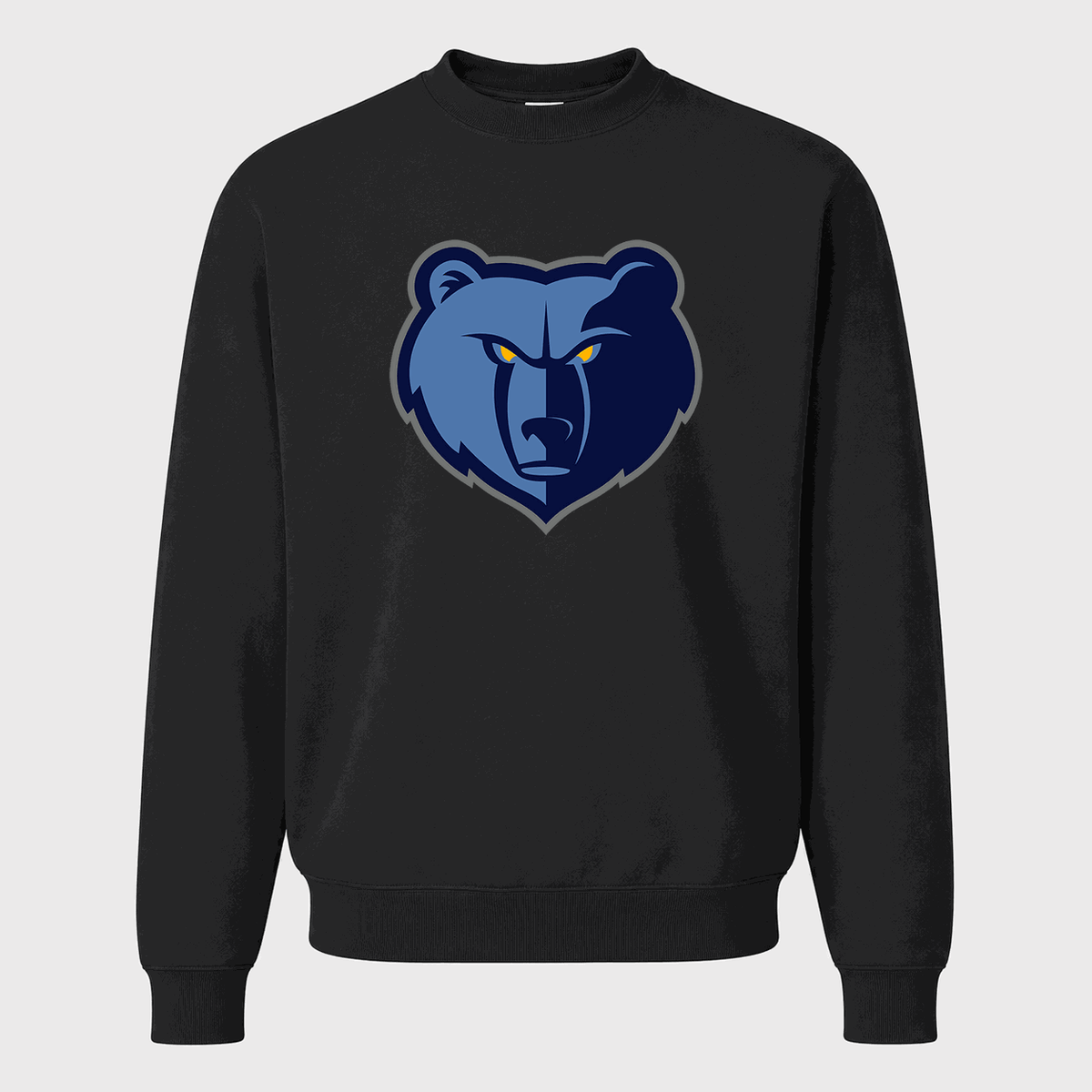 Men's Memphis Grizzlies Crewneck Sweatshirt - Black