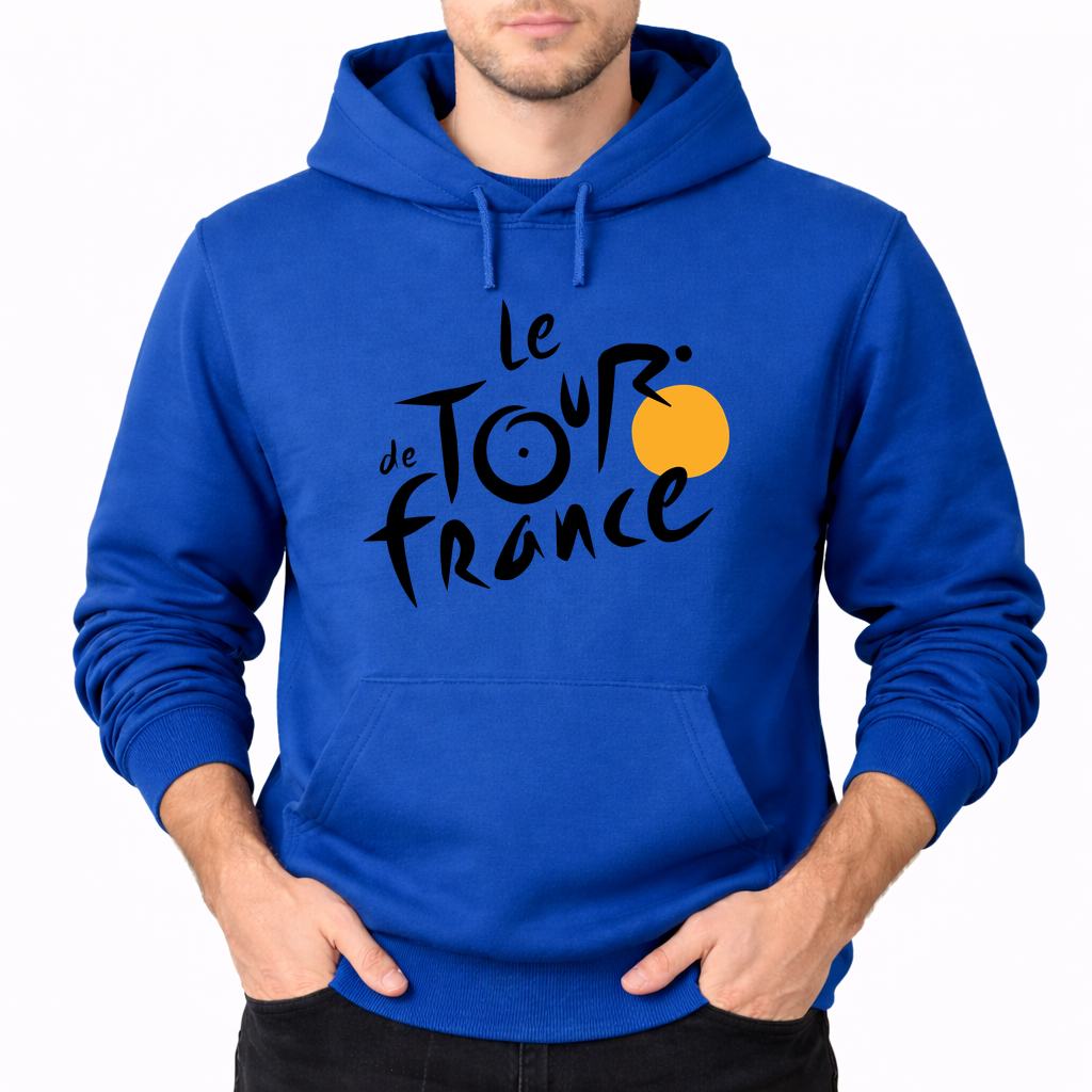 Men's Tour de France Pullover Hoodie - Blue