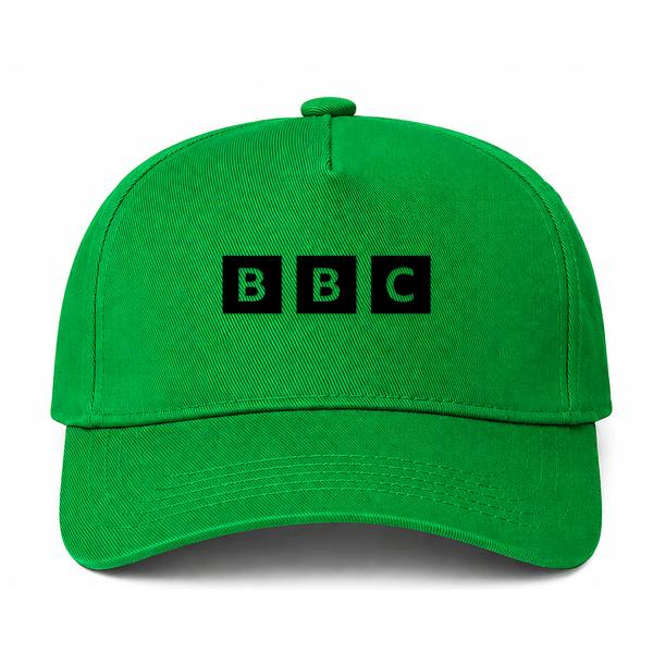 BBC Logo Green Dad Baseball Cap Hat