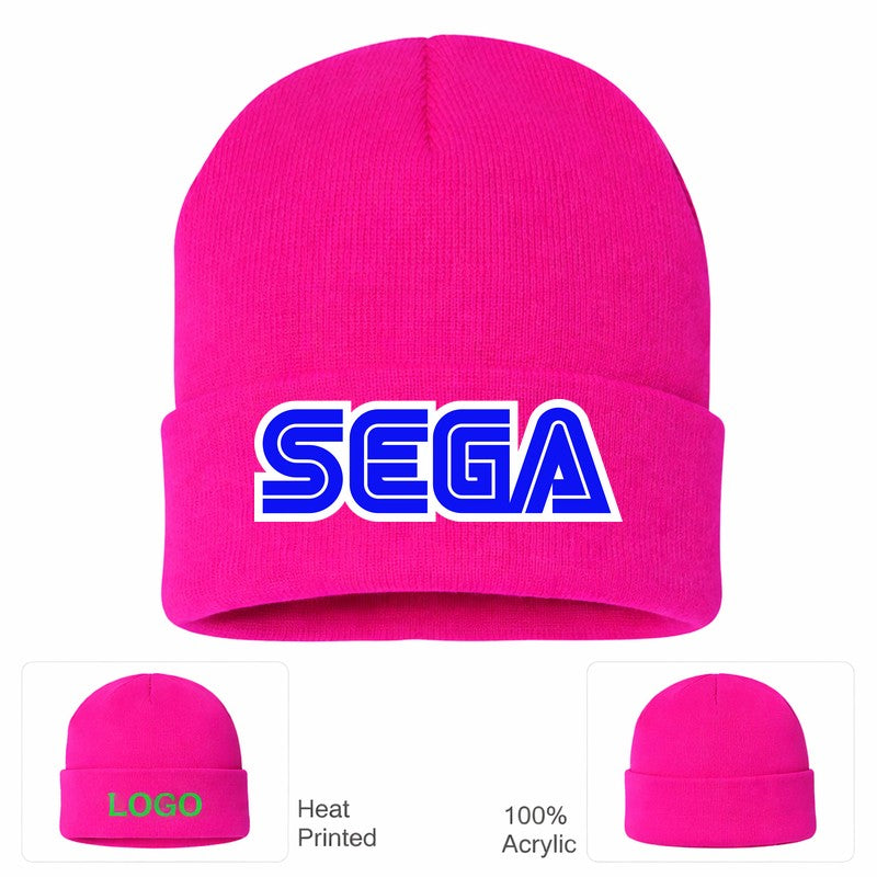 SEGA Beanie Hat - Hot Pink