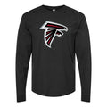 Men's Atlanta Falcons Long sleeves Cotton Blend T-Shirt - Black