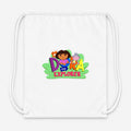 Dora The Explorer 001 Drawstring Bag - White