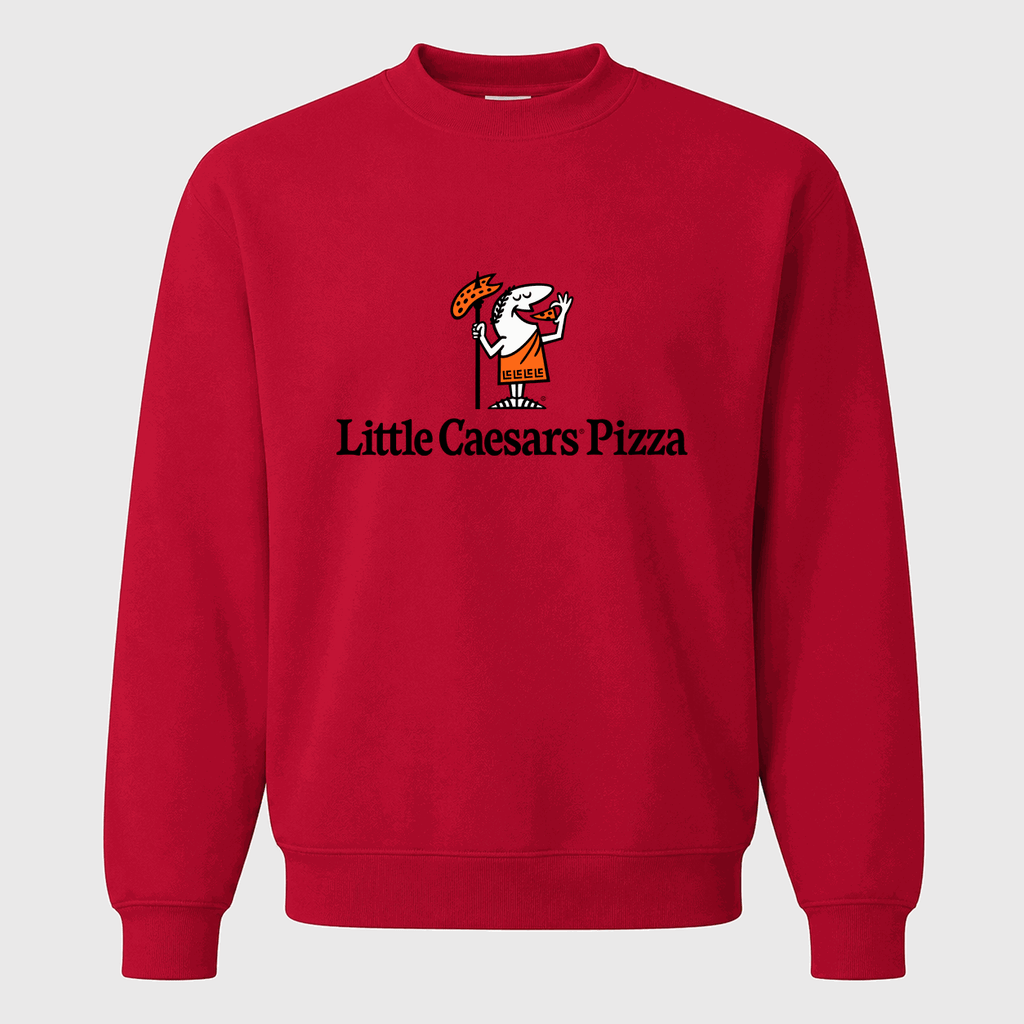 Men's Little Caesars Crewneck Sweatshirt - Red