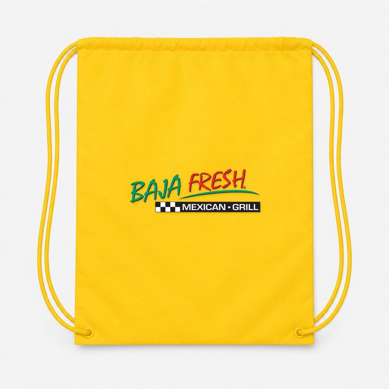 Baja Fresh Drawstring Bag - Yellow