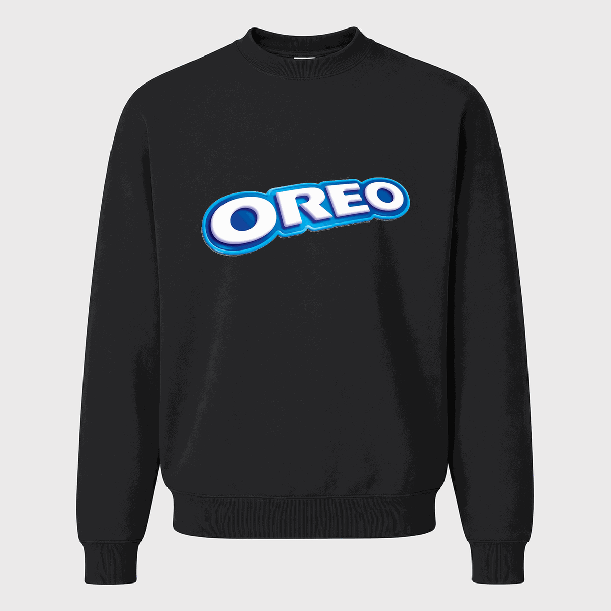 Men's Oreo Crewneck Sweatshirt - Black