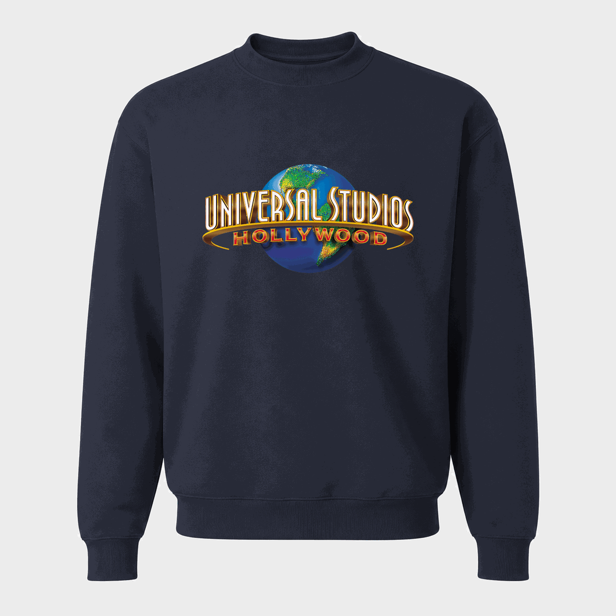 Men's Universal Studios Hollywood Crewneck Sweatshirt - Navy