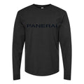 Men's Panerai Long sleeves Cotton Blend T-Shirt - Black