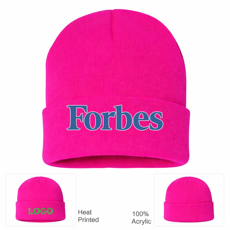 Forbes Hot Pink Beanie Hat