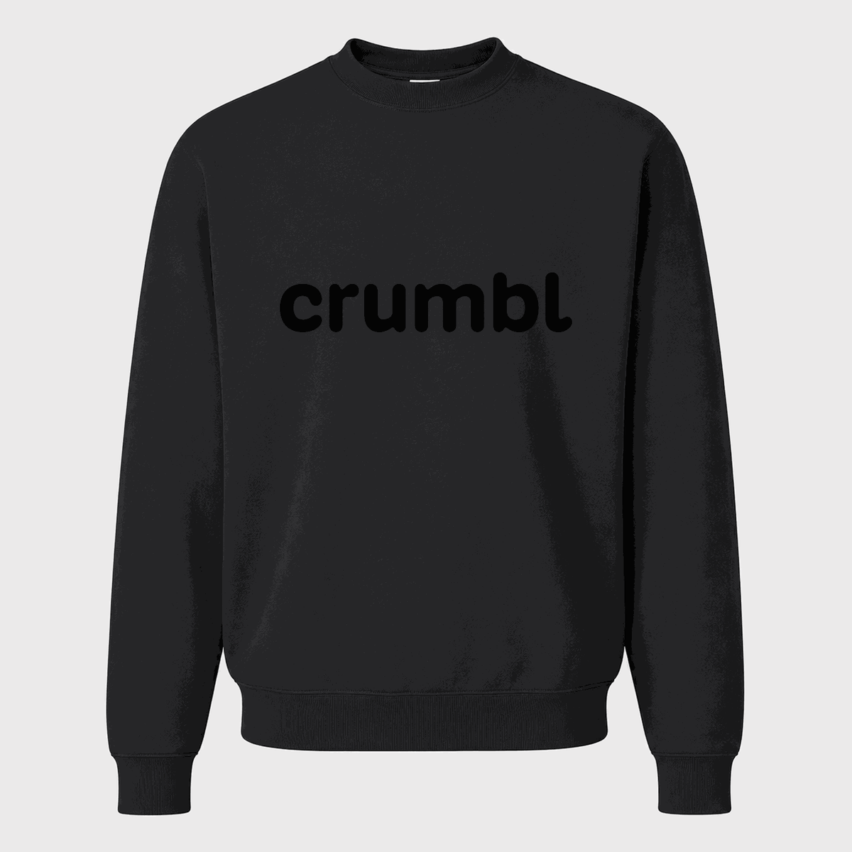 Men's Crumbl Cookies Crewneck Sweatshirt - Black