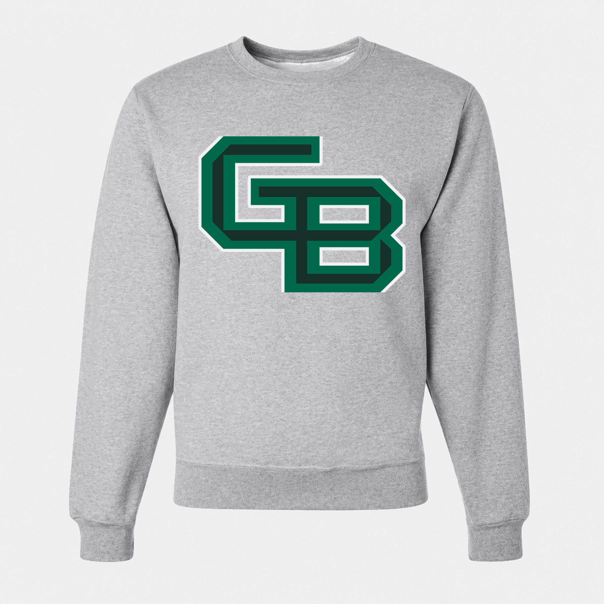 Men's Wisconsin Green Bay Phoenix Crewneck Sweatshirt - Gray